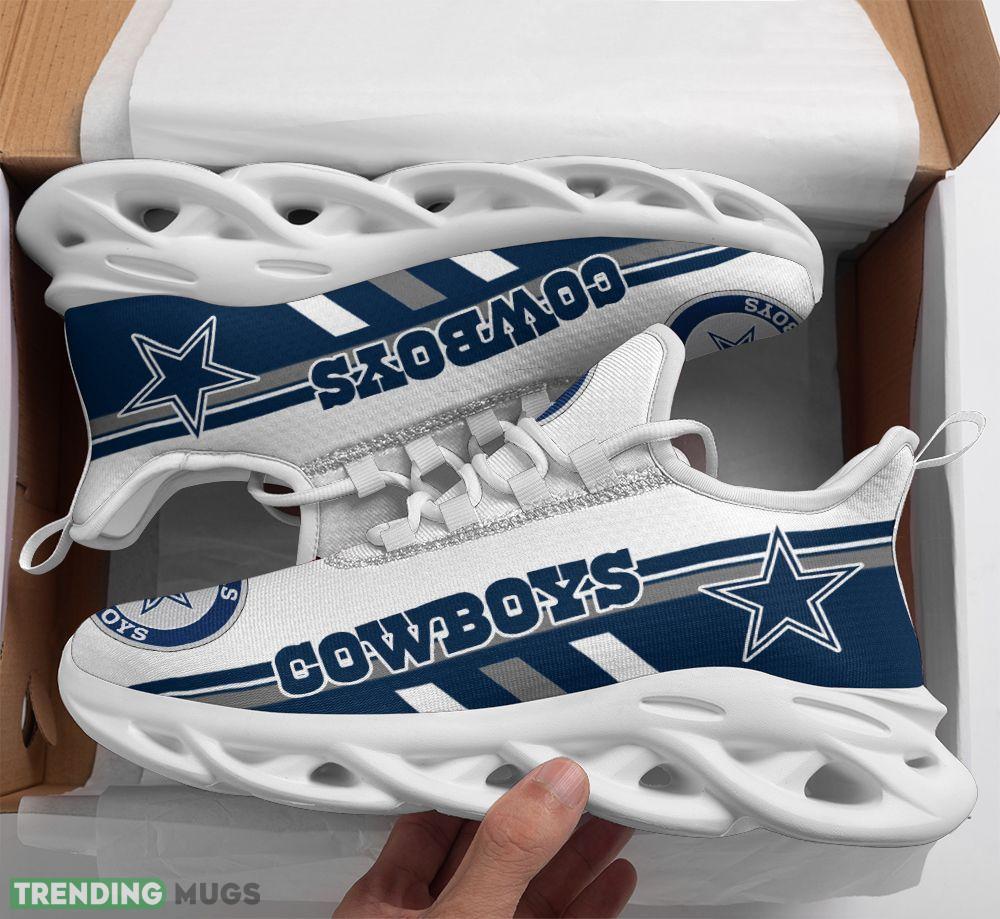 Dallas Cowboys Max Soul Shoes Stride Running Sneakers - Dallas Cowboys Max Soul Shoes_1