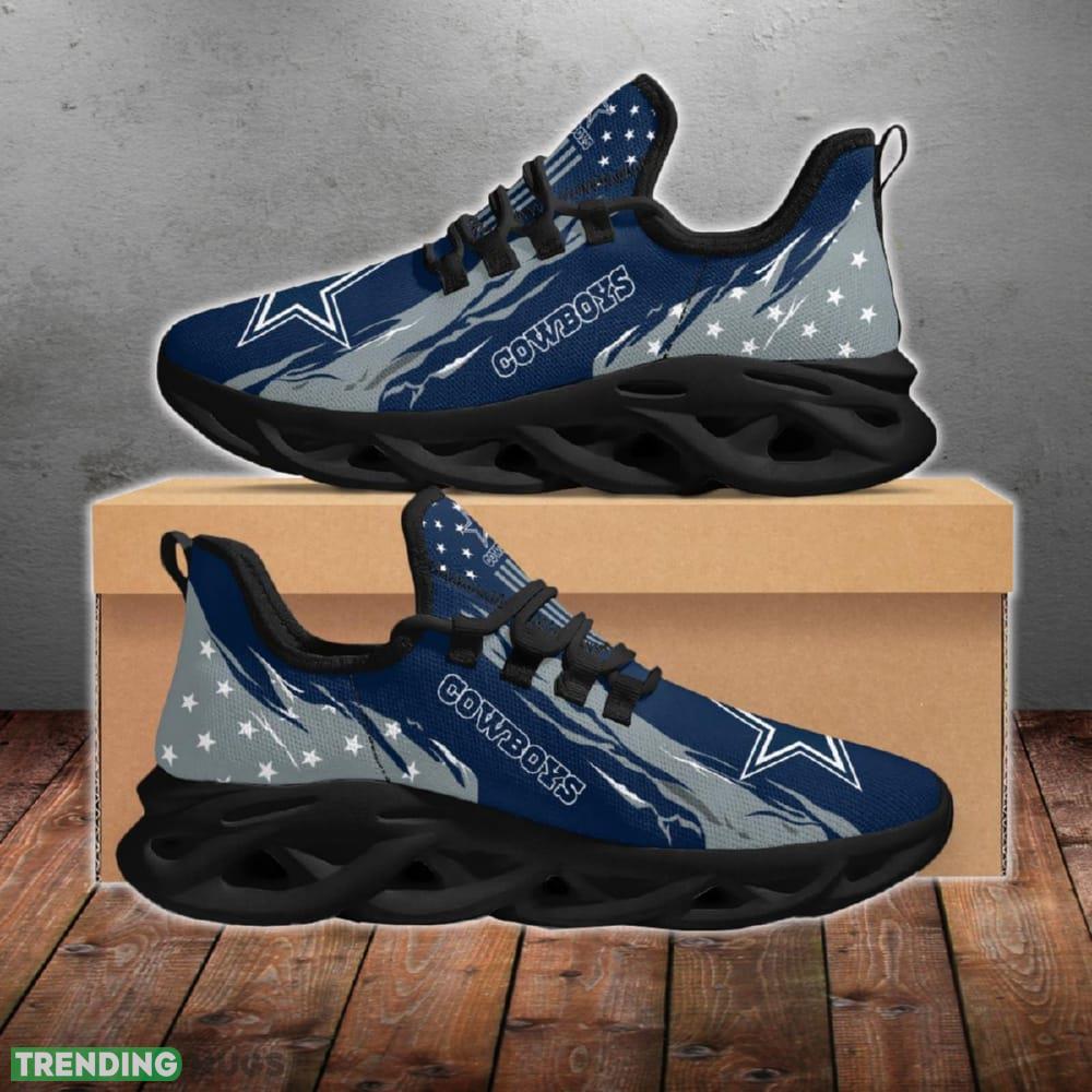 Dallas Cowboys Stars and Stripes Pop Chunky Shoes New Max Soul Sneakers Men Gift Max Soul Dallas Cowboys Stars and Stripes Pop Chunky Shoes New Max Soul Sneakers Men Gift Max Soul