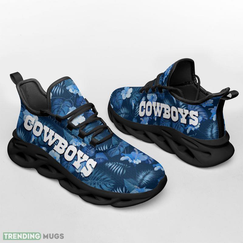 Dallas Cowboys Tropical Flowers Print Max Soul Shoes Statement Sport Sneakers Max Soul Dallas Cowboys Tropical Flowers Print Max Soul Shoes Statement Sport Sneakers Max Soul