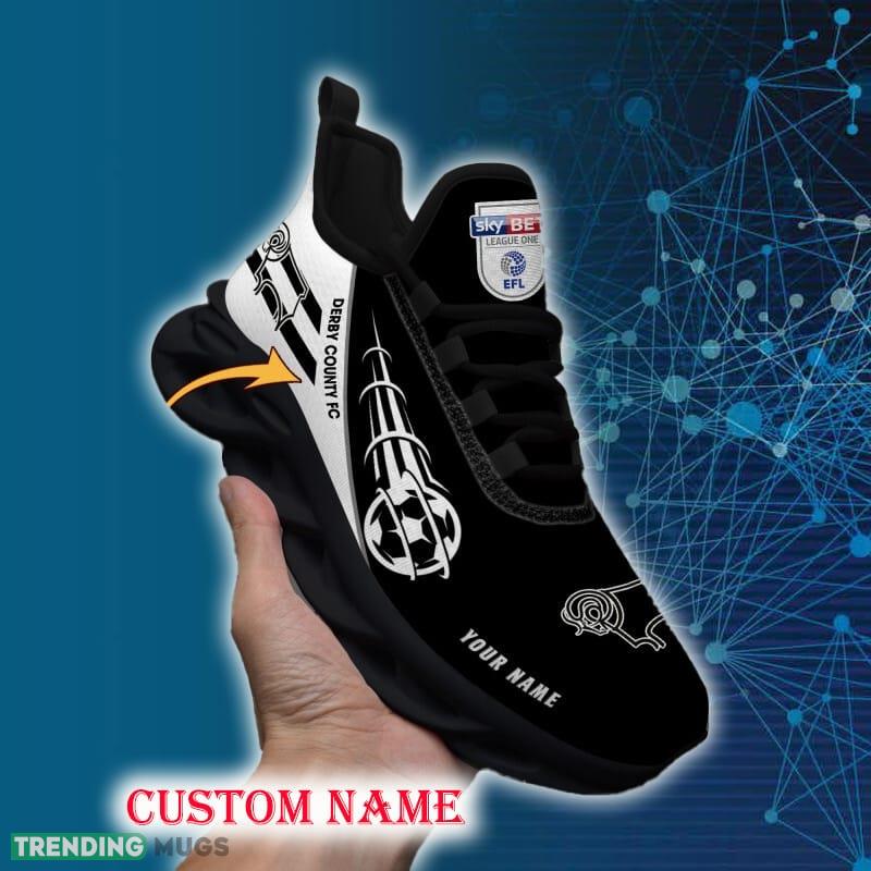 Derby County Sports Shoes Custom Name Fans Gift Max Soul Sneakers New Ideas Max Soul Derby County Sports Shoes Custom Name Fans Gift Max Soul Sneakers New Ideas Max Soul