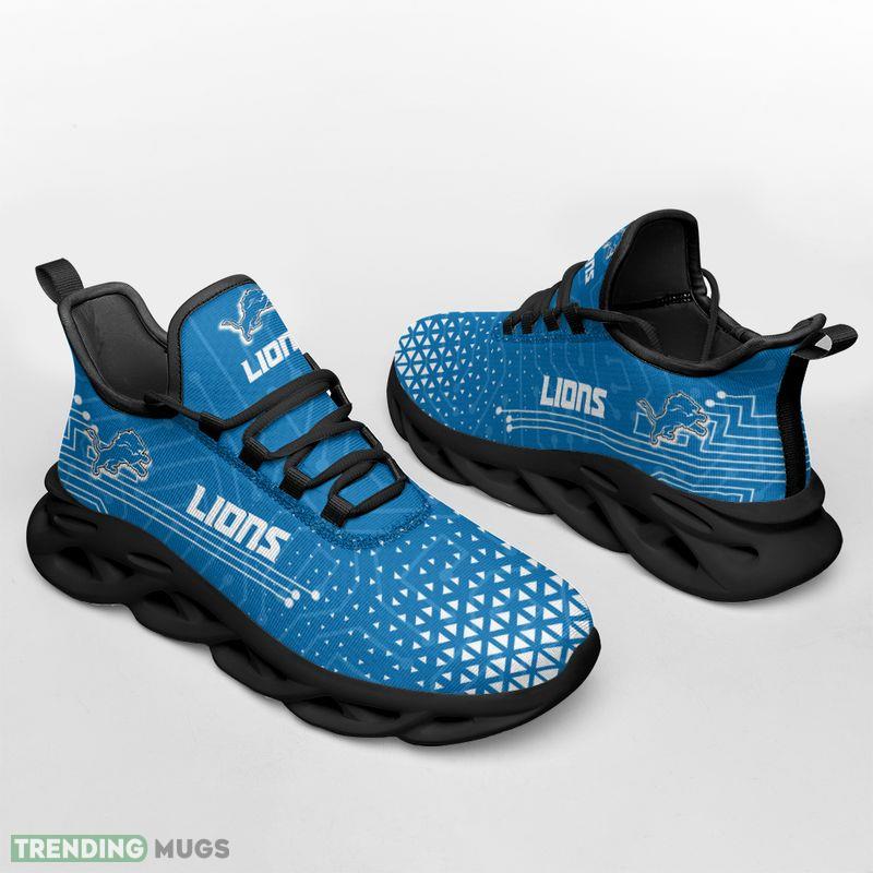 Detroit Lions Electrical Circuit Max Soul Shoes Iconography Running Sneakers Max Soul Detroit Lions Electrical Circuit Max Soul Shoes Iconography Running Sneakers Max Soul