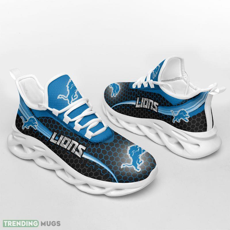 Detroit Lions Honeycomb Pattern Max Soul Shoes Insignia Sport Sneakers Max Soul Detroit Lions Honeycomb Pattern Max Soul Shoes Insignia Sport Sneakers Max Soul