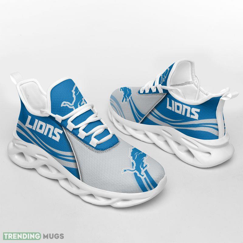 Detroit Lions Max Soul Shoes Emblem Sport Sneakers Max Soul Detroit Lions Max Soul Shoes Emblem Sport Sneakers Max Soul