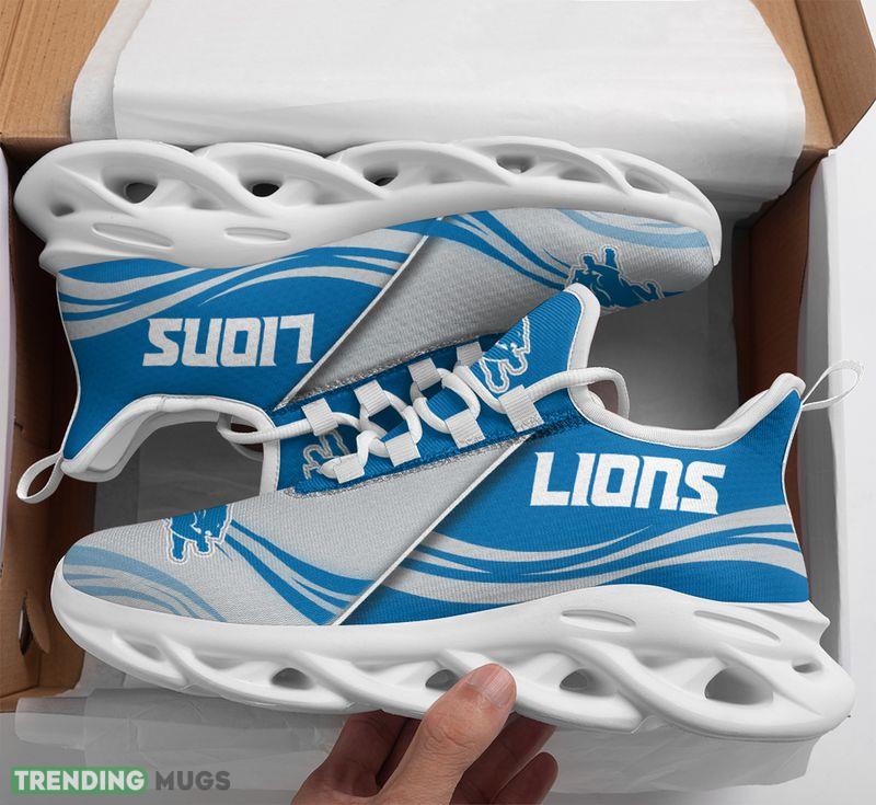Detroit Lions Max Soul Shoes Emblem Sport Sneakers - Detroit Lions Max Soul Shoes_1 Detroit Lions Max Soul Shoes Emblem Sport Sneakers - Detroit Lions Max Soul Shoes_1