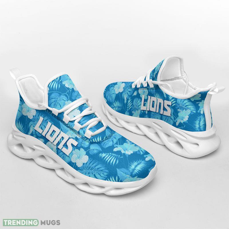 Detroit Lions Tropical Flowers Print Max Soul Shoes Aspire Chunky Sneakers - Detroit Lions Tropical Flowers Print Max Soul Shoes_1 Detroit Lions Tropical Flowers Print Max Soul Shoes Aspire Chunky Sneakers - Detroit Lions Tropical Flowers Print Max Soul Shoes_1