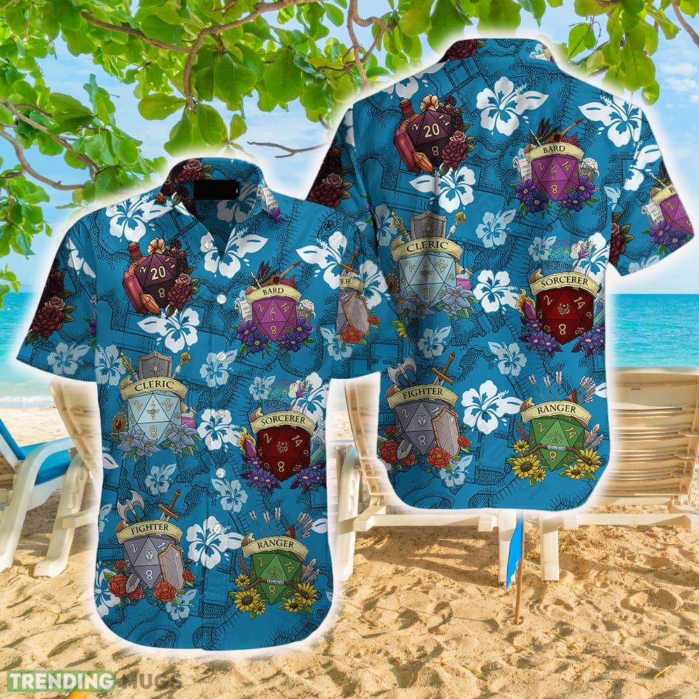 DnD Colorful Cool Hawaiian Shirt Aloha Casual Shirt For Men And Women - DnD Colorful Cool Hawaiian Shirt Aloha Casual Shirt For Men And Women DnD Colorful Cool Hawaiian Shirt Aloha Casual Shirt For Men And Women - DnD Colorful Cool Hawaiian Shirt Aloha Casual Shirt For Men And Women