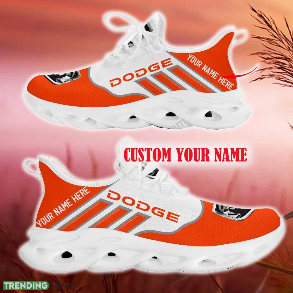 Dodge Orange Car Logo Max Soul Sneakers For Fans Team Running Shoes Gift Men And Women - Dodge Max Soul Shoes New Car_19 Dodge Orange Car Logo Max Soul Sneakers For Fans Team Running Shoes Gift Men And Women - Dodge Max Soul Shoes New Car_19