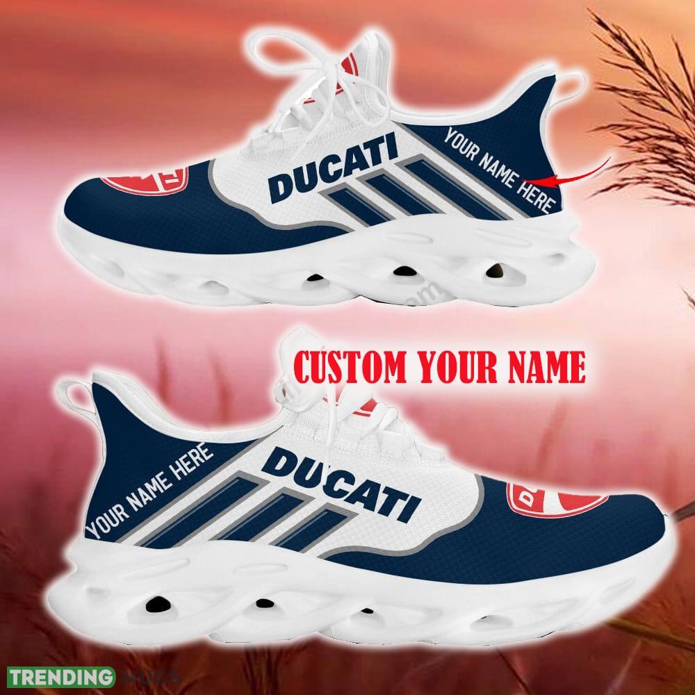 Ducati Navy Car Logo Max Soul Sneakers For Fans Team Running Shoes Gift Men And Women - Ducati Max Soul Shoes New Car_12 Ducati Navy Car Logo Max Soul Sneakers For Fans Team Running Shoes Gift Men And Women - Ducati Max Soul Shoes New Car_12