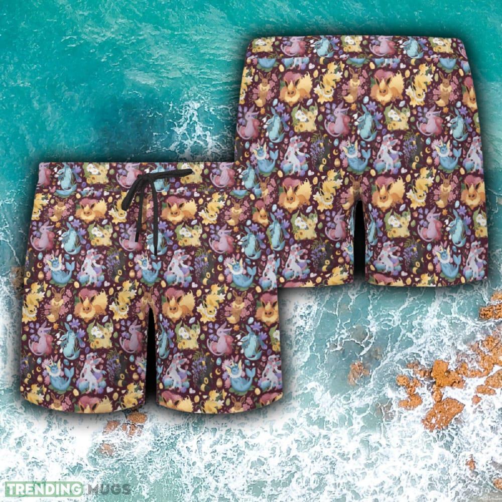 Eeveelutions Seamless Pattern Contemporary AOP Hawaiian Shirt And Short Combo For Men And Women Hawaiian & Short Eeveelutions Seamless Pattern Contemporary AOP Hawaiian Shirt And Short Combo For Men And Women Hawaiian & Short