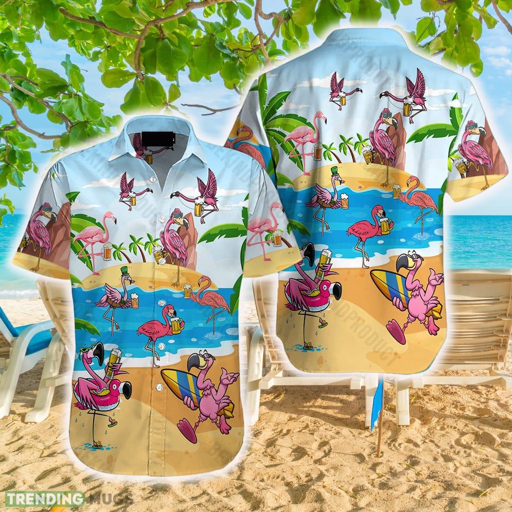 Flamingo Drinking Beer In Summer Hawaiian Shirt Aloha Casual Shirt For Men And Women - Flamingo Drinking Beer In Summer Hawaiian Shirt Aloha Casual Shirt For Men And Women Flamingo Drinking Beer In Summer Hawaiian Shirt Aloha Casual Shirt For Men And Women - Flamingo Drinking Beer In Summer Hawaiian Shirt Aloha Casual Shirt For Men And Women