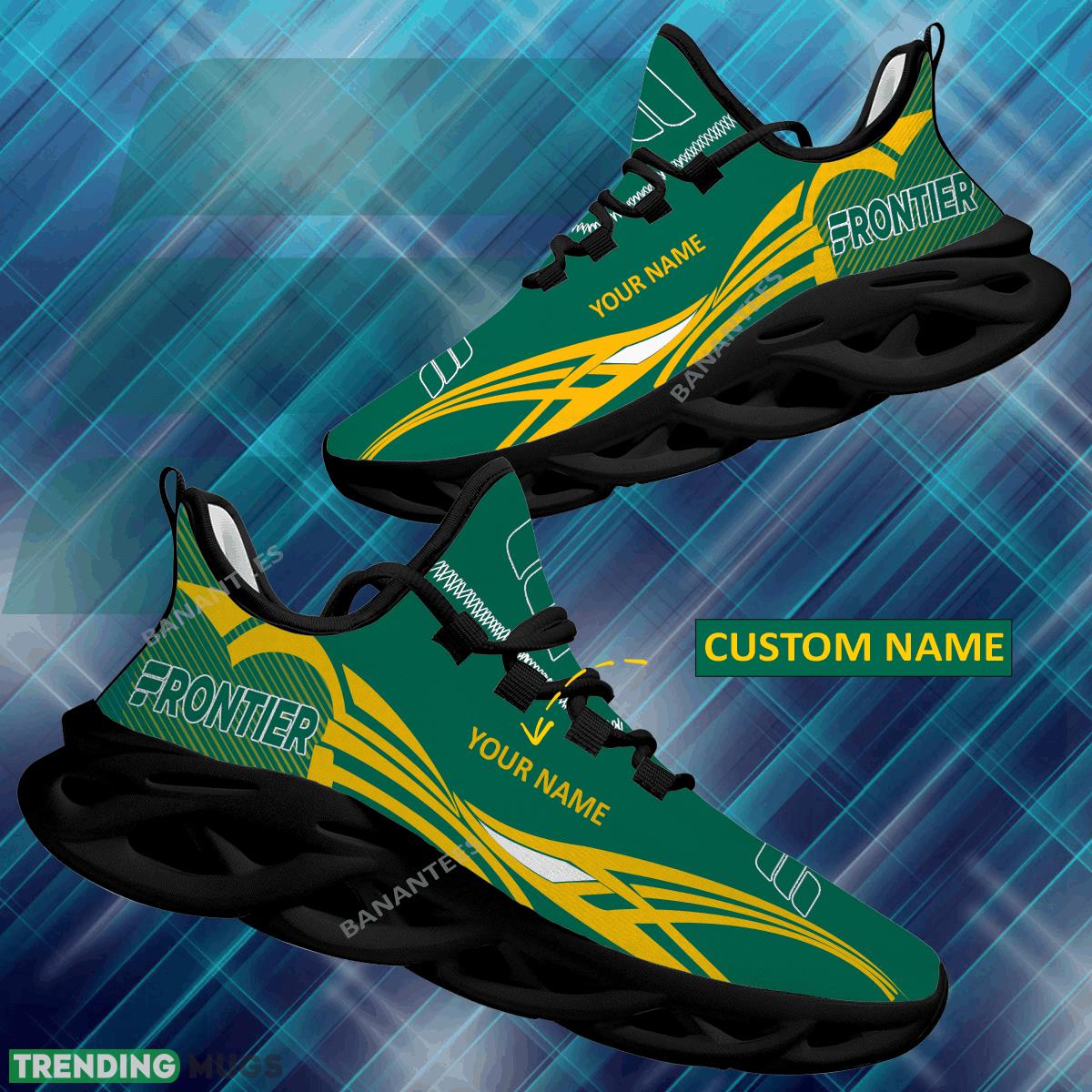 Frontier Airlines Max Soul Shoes New Personalized Iconic Chunky Sneakers For Fans Gift - frontier airlines Max Soul Shoes Personalized Photo 1 Frontier Airlines Max Soul Shoes New Personalized Iconic Chunky Sneakers For Fans Gift - frontier airlines Max Soul Shoes Personalized Photo 1