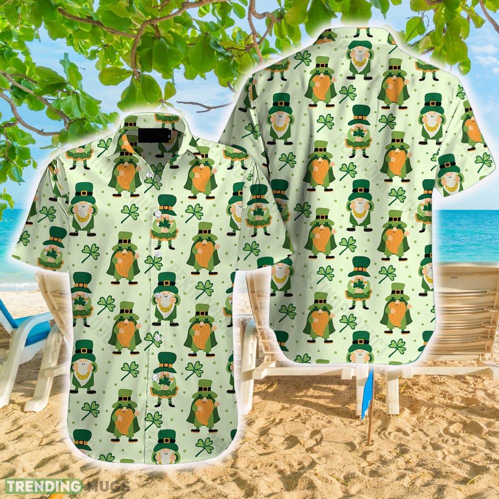 Funny Gnomes St. Patrick's Day Hawaiian Shirt Aloha Casual Shirt For Men And Women Hawaiian Shirt Funny Gnomes St. Patrick's Day Hawaiian Shirt Aloha Casual Shirt For Men And Women - Funny Gnomes St. Patrick's Day Hawaiian Shirt Aloha Casual Shirt For Men And Women