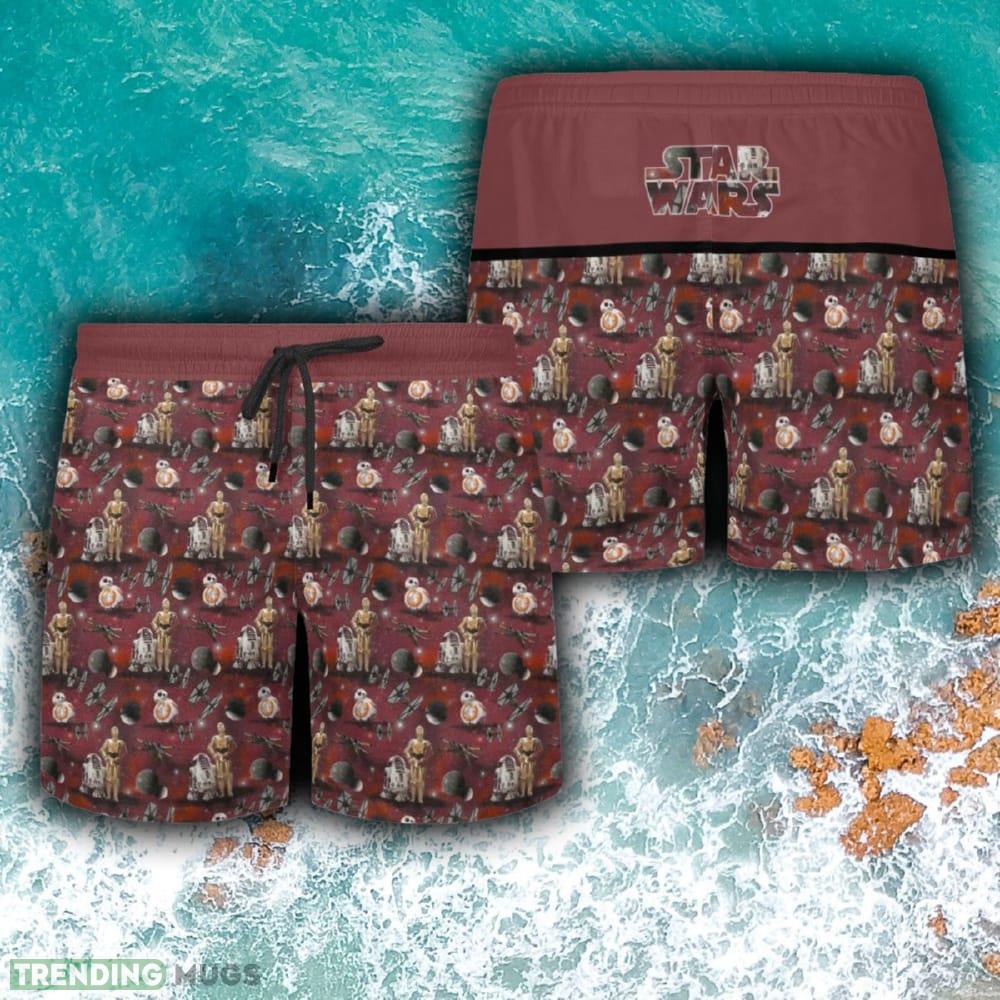 Galaxy Star Wars Colorful Brand Aloha Hawaiian Shirt And Short Combo Gift For Fans Hawaiian & Short Galaxy Star Wars Colorful Brand Aloha Hawaiian Shirt And Short Combo Gift For Fans Hawaiian & Short