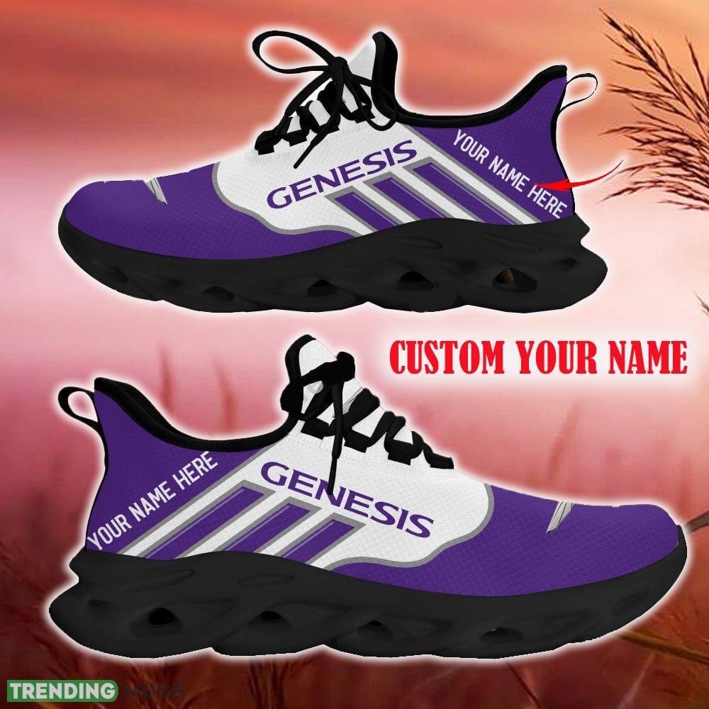 Genesis Purple Car Logo Max Soul Sneakers For Fans Team Running Shoes Gift Men And Women - Genesis Max Soul Shoes New Car_10 Genesis Purple Car Logo Max Soul Sneakers For Fans Team Running Shoes Gift Men And Women - Genesis Max Soul Shoes New Car_10