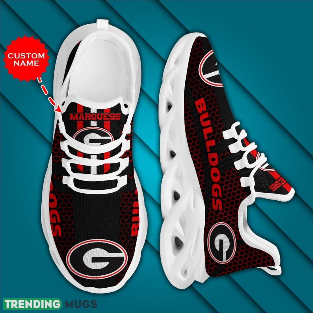 Georgia Bulldogs Limited Edition Custom Name Max Soul Sneakers Luxury NCAA1 Shoes For Men Women Gift Chunky For Fans Max Soul Georgia Bulldogs Limited Edition Custom Name Max Soul Sneakers Luxury NCAA1 Shoes For Men Women Gift Chunky For Fans Max Soul