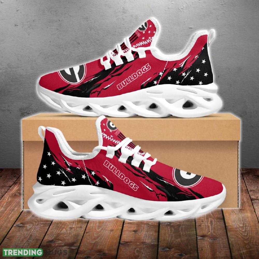 Georgia Bulldogs Stars and Stripes Versatile Chunky Shoes New Max Soul Sneakers Men Gift - Georgia Bulldogs Stars and Stripes M Soul Shoes_1 Georgia Bulldogs Stars and Stripes Versatile Chunky Shoes New Max Soul Sneakers Men Gift - Georgia Bulldogs Stars and Stripes M Soul Shoes_1
