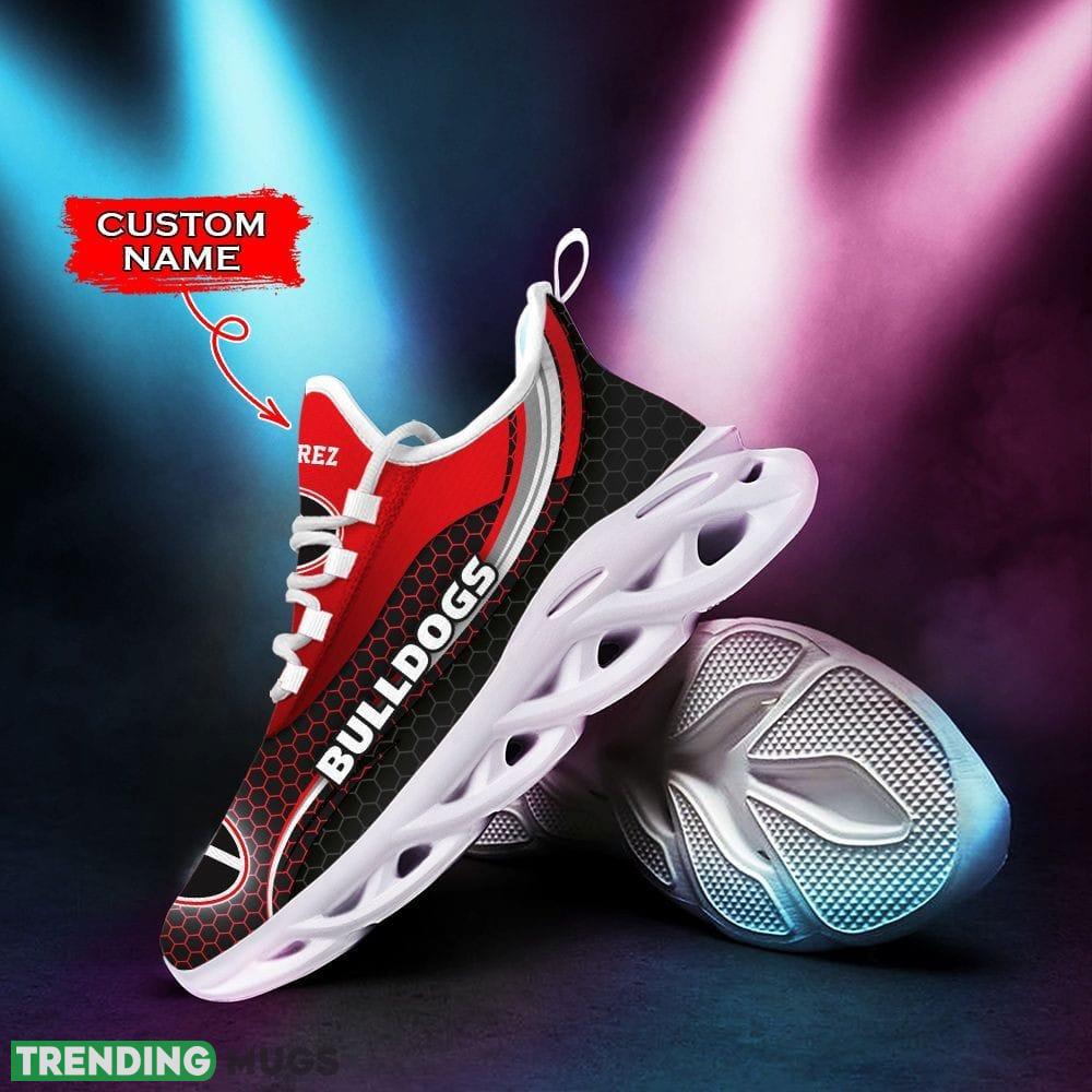 Georgia Bulldogs Surfboard Custom Name Max Soul Sneakers Luxury NCAA Clunky For Men Women Gift For Fans Hawaiian Shirt Georgia Bulldogs Surfboard Custom Name Max Soul Sneakers Luxury NCAA Clunky For Men Women Gift For Fans Hawaiian Shirt