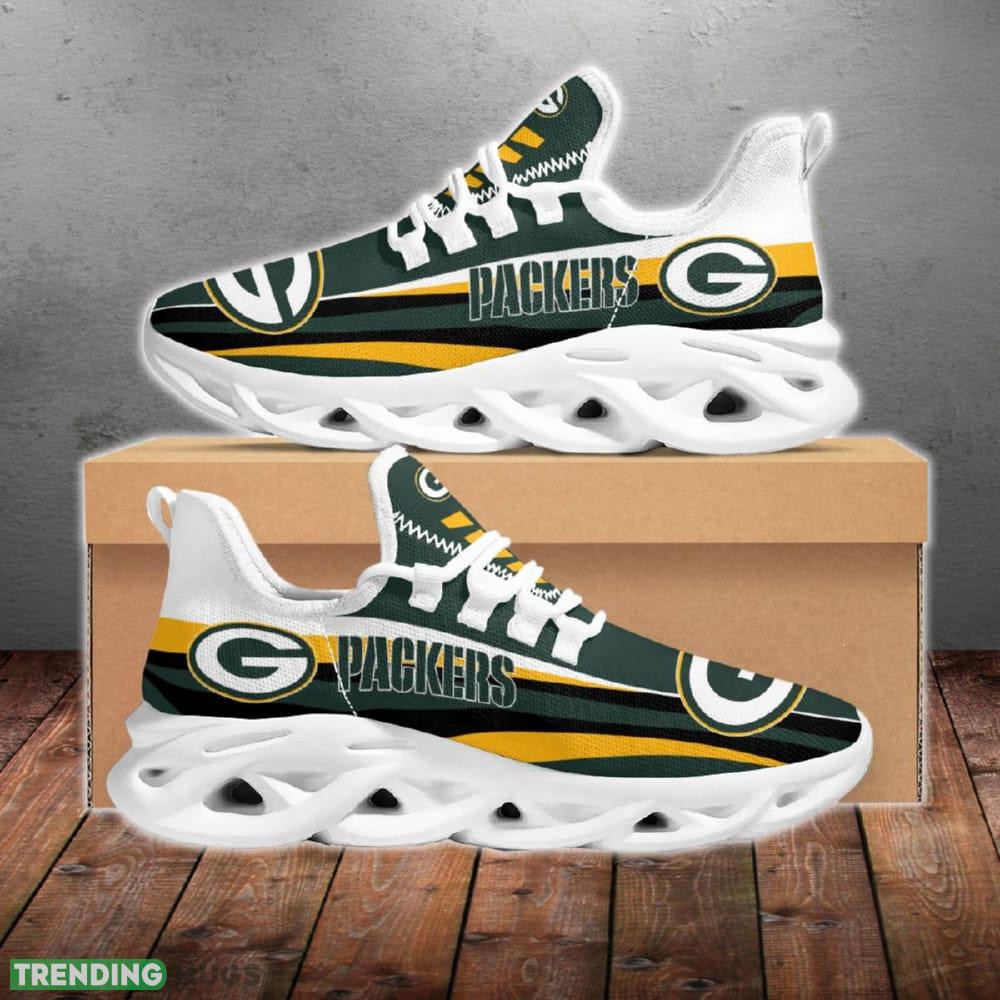 Green Bay Packers Contemporary Chunky Shoes New Max Soul Sneakers Men Gift Max Soul Green Bay Packers Contemporary Chunky Shoes New Max Soul Sneakers Men Gift Max Soul