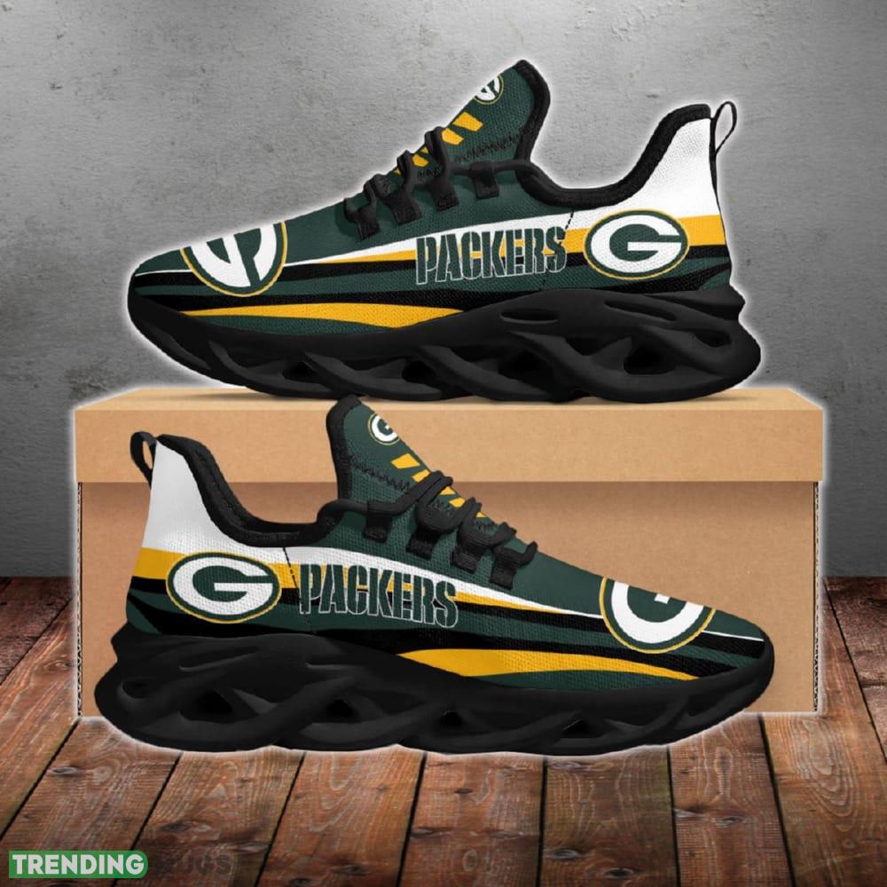 Green Bay Packers Contemporary Chunky Shoes New Max Soul Sneakers Men Gift - Green Bay Packers Max Soul Running Shoes_1 Green Bay Packers Contemporary Chunky Shoes New Max Soul Sneakers Men Gift - Green Bay Packers Max Soul Running Shoes_1