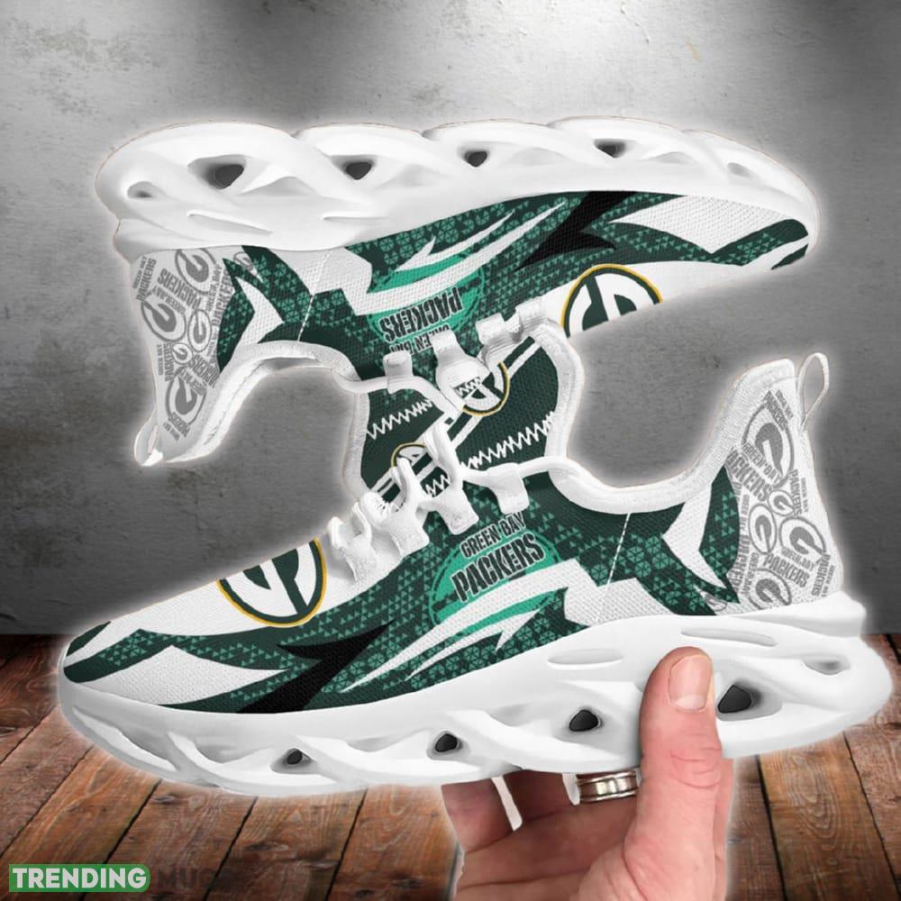 Green Bay Packers Symbol Geometric Athleisure Chunky Shoes New Max Soul Sneakers Men Gift Max Soul Green Bay Packers Symbol Geometric Athleisure Chunky Shoes New Max Soul Sneakers Men Gift Max Soul