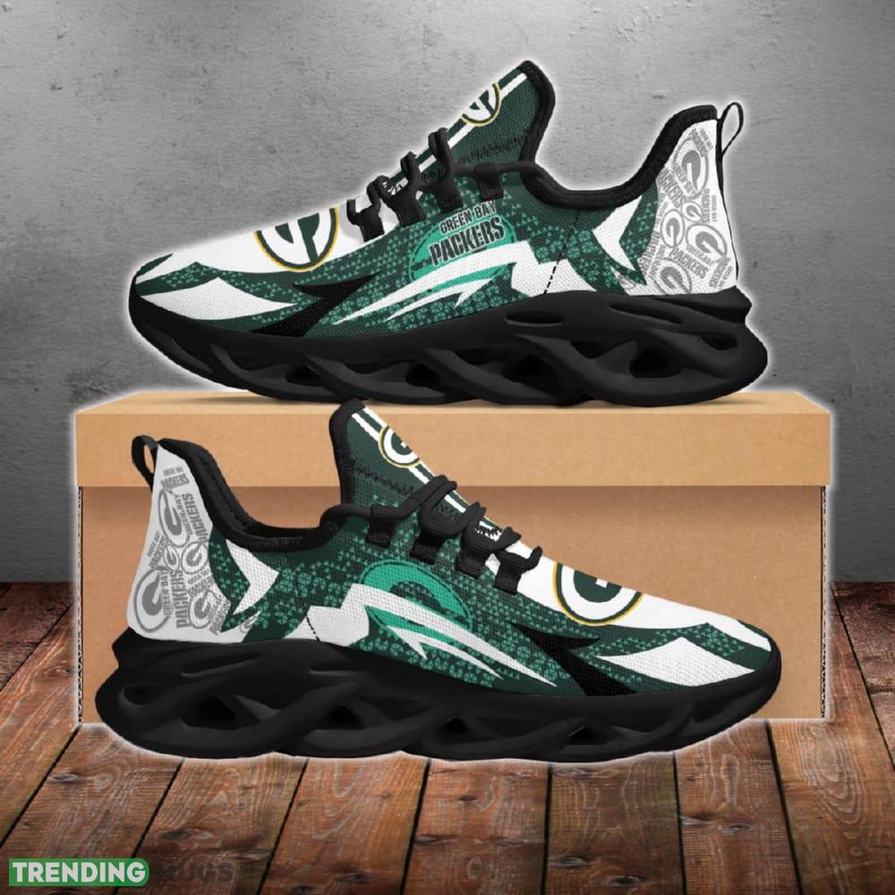 Green Bay Packers Symbol Geometric Athleisure Chunky Shoes New Max Soul Sneakers Men Gift Max Soul Green Bay Packers Symbol Geometric Athleisure Chunky Shoes New Max Soul Sneakers Men Gift Max Soul