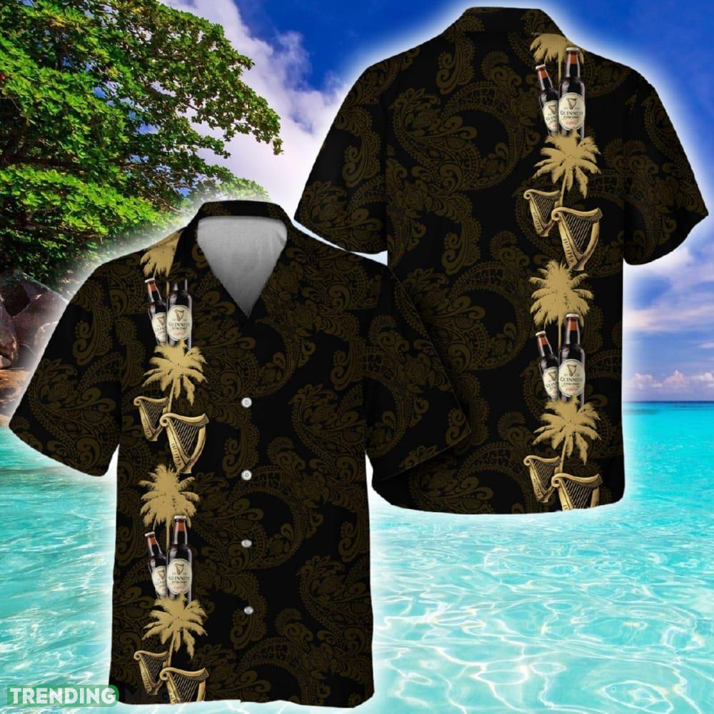Guinness Coconut Tree Pattern Hawaiian Shirt - Guinness Coconut Tree Pattern Hawaiian Shirt Guinness Coconut Tree Pattern Hawaiian Shirt - Guinness Coconut Tree Pattern Hawaiian Shirt