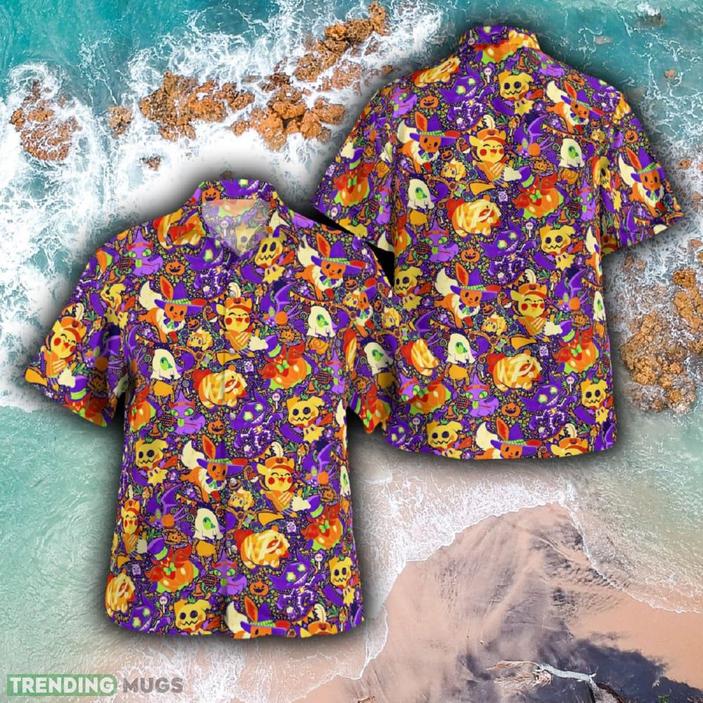 Halloween Pokemon Summer Brand Beach Hawaiian Shirt And Short Combo Men And Women Gift - Halloween Pokemon Hawaiian Shirt_1 Halloween Pokemon Summer Brand Beach Hawaiian Shirt And Short Combo Men And Women Gift - Halloween Pokemon Hawaiian Shirt_1