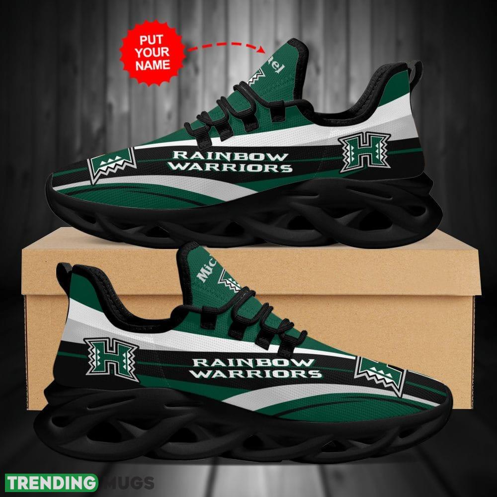 Hawaii Rainbow Warriors Coconut Custom Name Max Soul Shoes Luxury NCAA2 Clunky For Men Women Gift Sneakers For Fans Hawaiian Shirt Hawaii Rainbow Warriors Coconut Custom Name Max Soul Shoes Luxury NCAA2 Clunky For Men Women Gift Sneakers For Fans Hawaiian Shirt