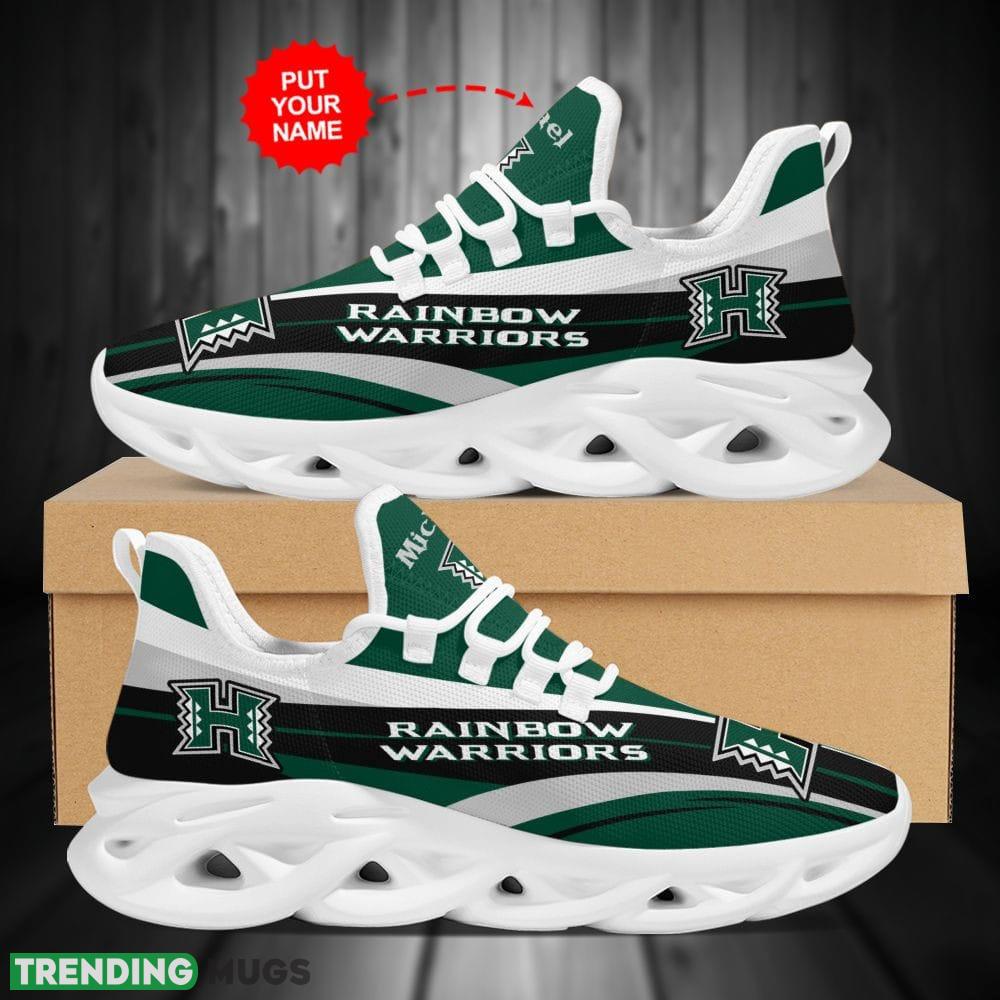 Hawaii Rainbow Warriors Coconut Custom Name Max Soul Shoes Luxury NCAA2 Clunky For Men Women Gift Sneakers For Fans Hawaiian Shirt Hawaii Rainbow Warriors Coconut Custom Name Max Soul Shoes Luxury NCAA2 Clunky For Men Women Gift Sneakers For Fans Hawaiian Shirt