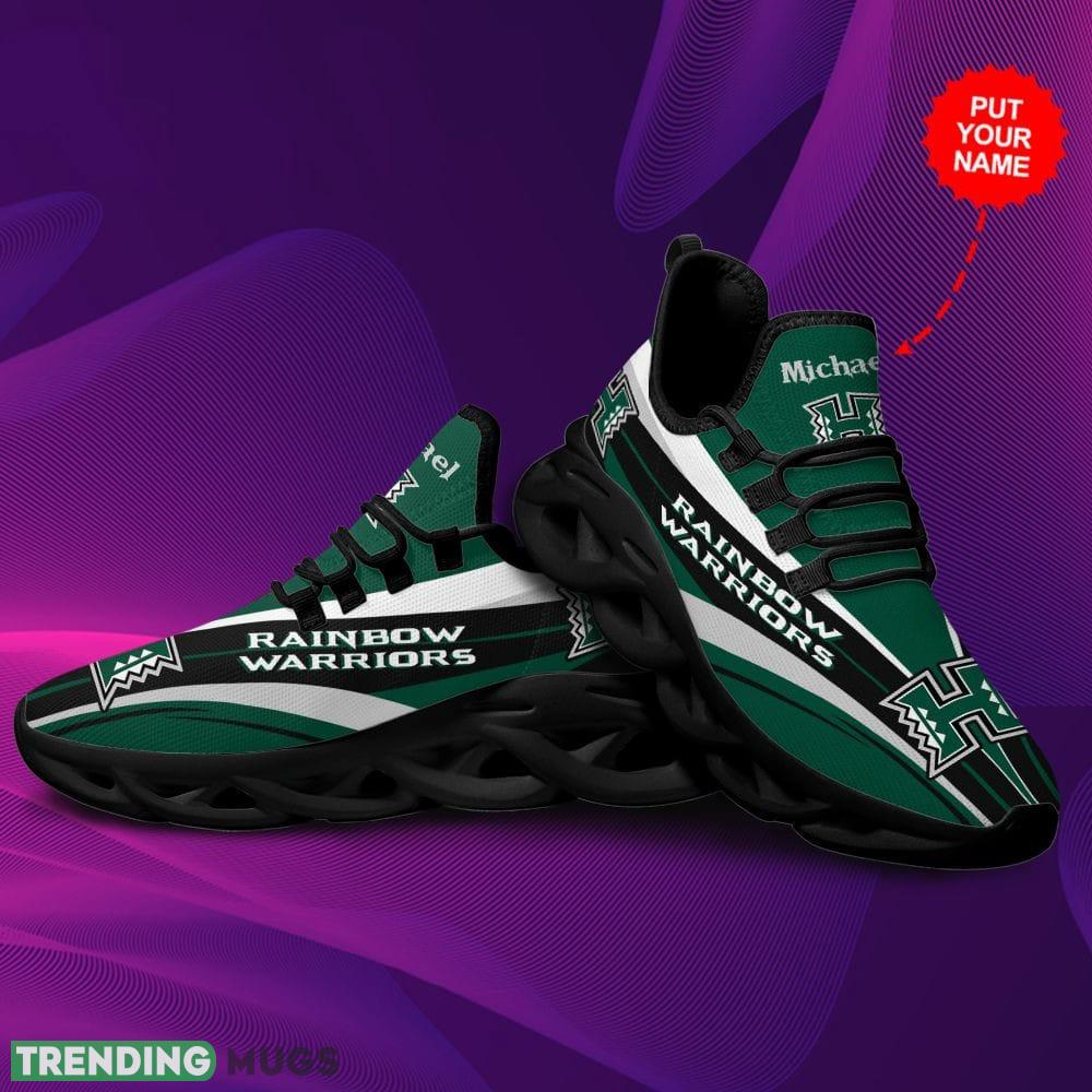 Hawaii Rainbow Warriors Coconut Custom Name Max Soul Shoes Luxury NCAA2 Clunky For Men Women Gift Sneakers For Fans Hawaiian Shirt Hawaii Rainbow Warriors Coconut Custom Name Max Soul Shoes Luxury NCAA2 Clunky For Men Women Gift Sneakers For Fans Hawaiian Shirt