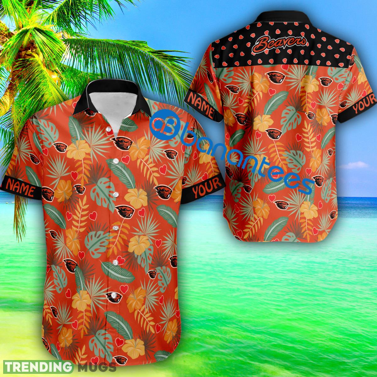 Heart Pattern Oregon State Beavers Personalized Valentines Day Hawaiian Shirt AOP - Heart Pattern Oregon State Beavers Personalized Valentines Day Hawaiian Shirt AOP Heart Pattern Oregon State Beavers Personalized Valentines Day Hawaiian Shirt AOP - Heart Pattern Oregon State Beavers Personalized Valentines Day Hawaiian Shirt AOP