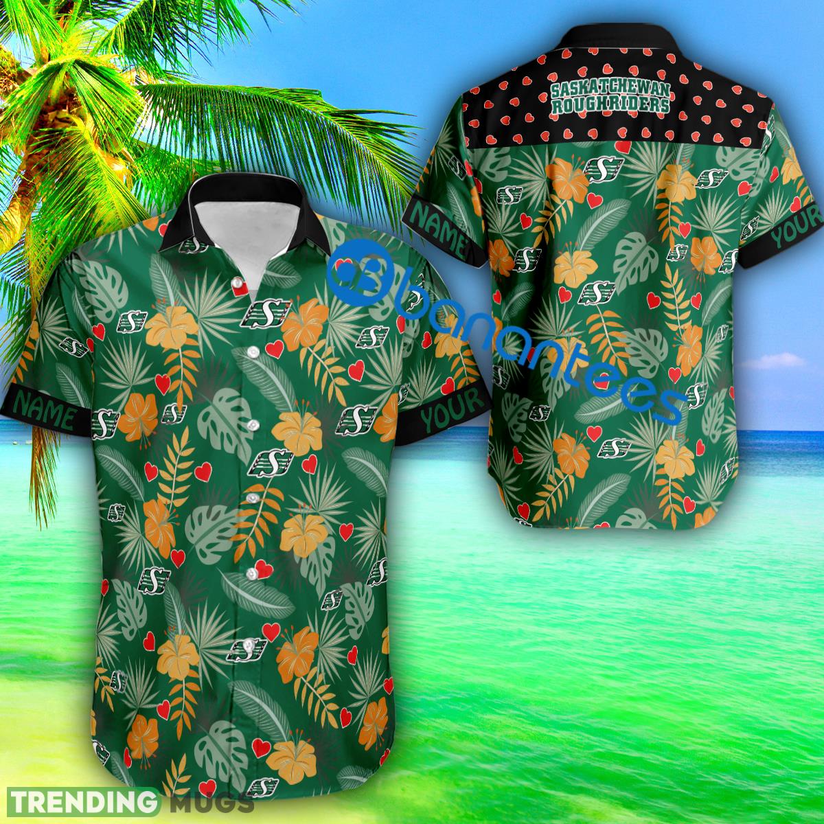 Heart Pattern Saskatchewan Roughriders Custom Name Hawaiian Shirt Gift Valentines Day - Heart Pattern Saskatchewan Roughriders Custom Name Hawaiian Shirt Gift Valentines Day Heart Pattern Saskatchewan Roughriders Custom Name Hawaiian Shirt Gift Valentines Day - Heart Pattern Saskatchewan Roughriders Custom Name Hawaiian Shirt Gift Valentines Day