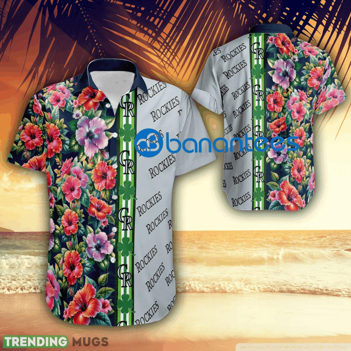 Hibiscus Flower Colorado Rockies Patricks Day Hawaiian Shirt For Beach - Hibiscus Flower Colorado Rockies Patricks Day Hawaiian Shirt For Beach Hibiscus Flower Colorado Rockies Patricks Day Hawaiian Shirt For Beach - Hibiscus Flower Colorado Rockies Patricks Day Hawaiian Shirt For Beach
