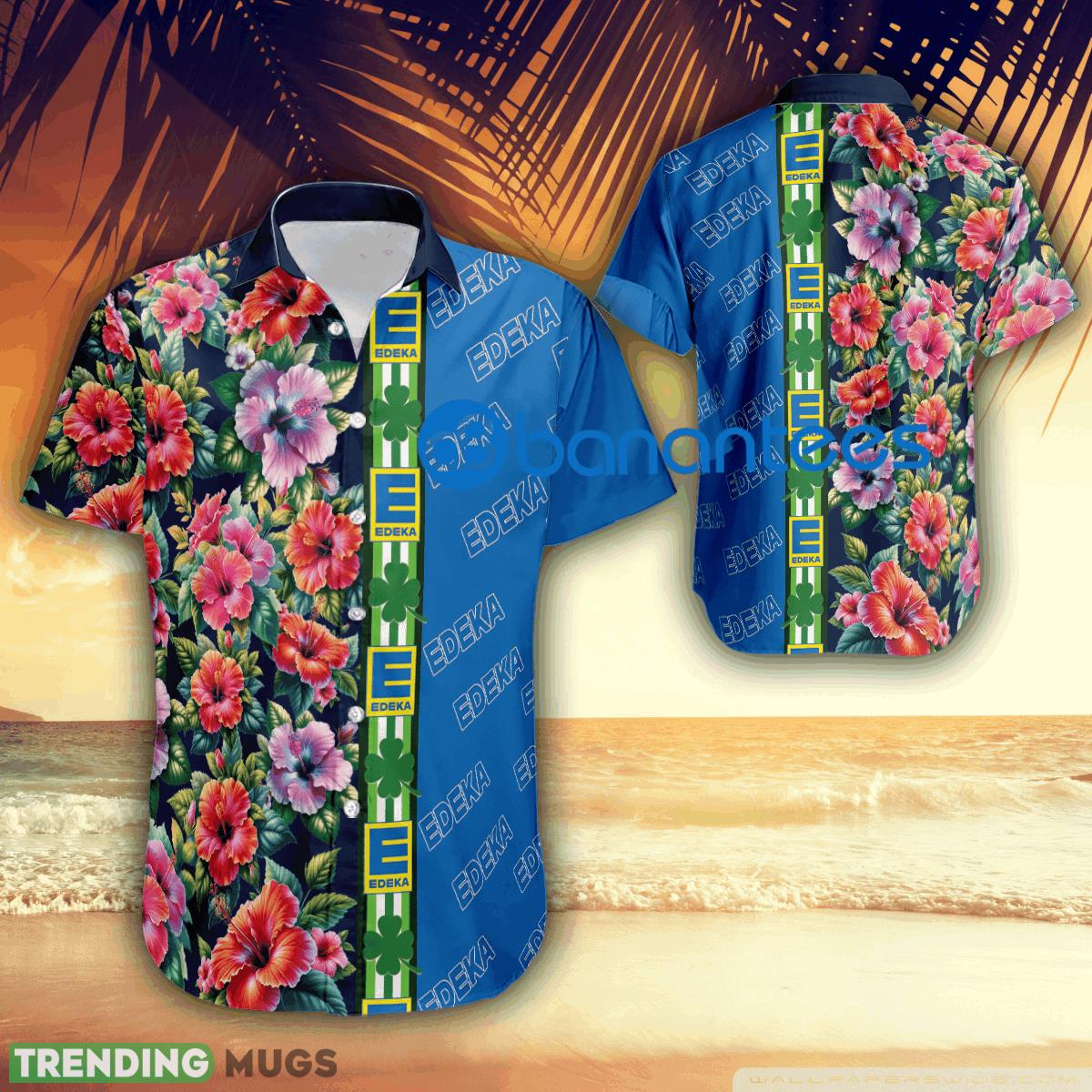 Hibiscus Flower Edeka Logo 3D Hawaiian Shirt Gift Patricks Day - Hibiscus Flower Edeka Logo 3D Hawaiian Shirt Gift Patricks Day Hibiscus Flower Edeka Logo 3D Hawaiian Shirt Gift Patricks Day - Hibiscus Flower Edeka Logo 3D Hawaiian Shirt Gift Patricks Day