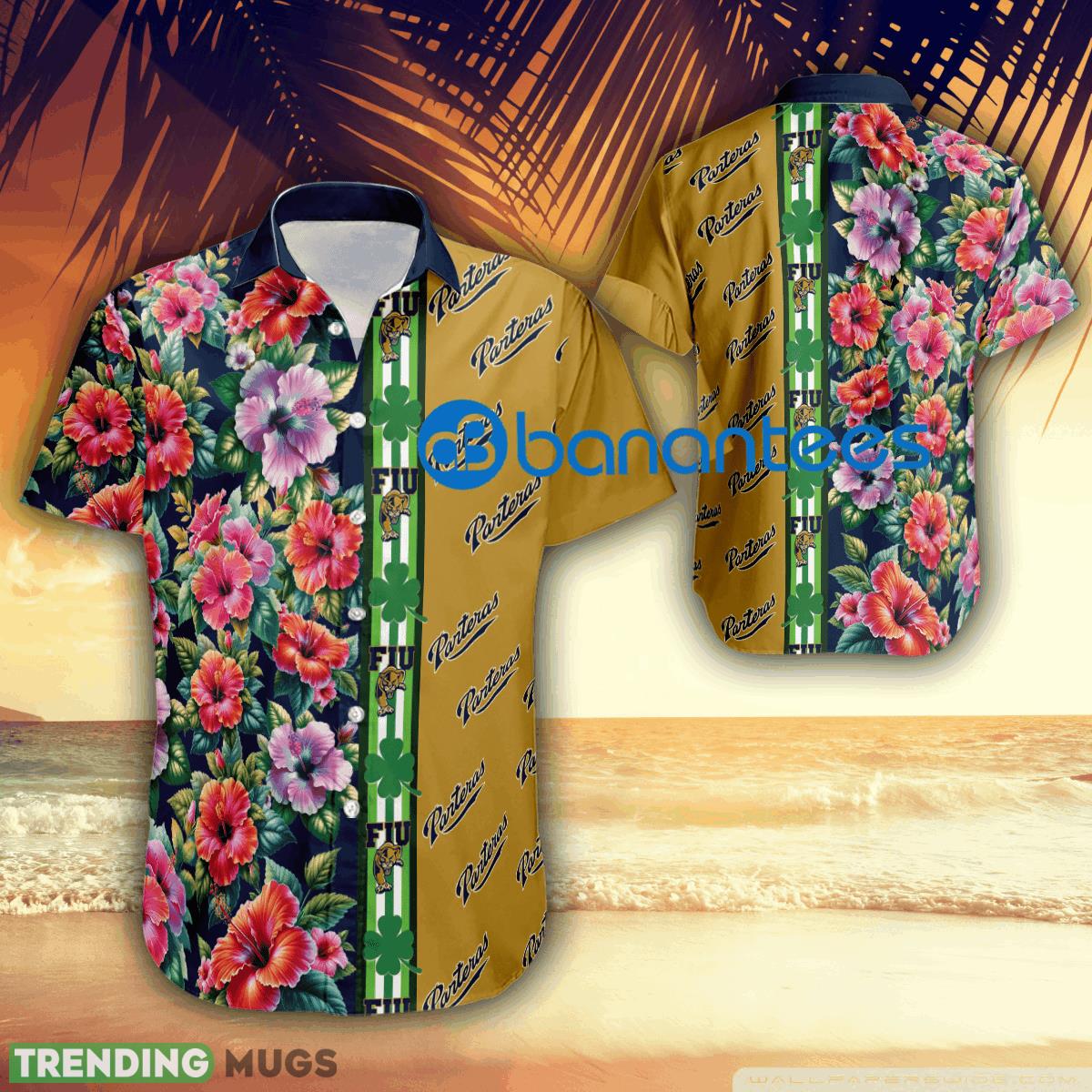 Hibiscus Flower FIU Panthers Logo Hawaiian Shirt Short Sleeve Gift Patricks Day - Hibiscus Flower FIU Panthers Logo Hawaiian Shirt Short Sleeve Gift Patricks Day Hibiscus Flower FIU Panthers Logo Hawaiian Shirt Short Sleeve Gift Patricks Day - Hibiscus Flower FIU Panthers Logo Hawaiian Shirt Short Sleeve Gift Patricks Day