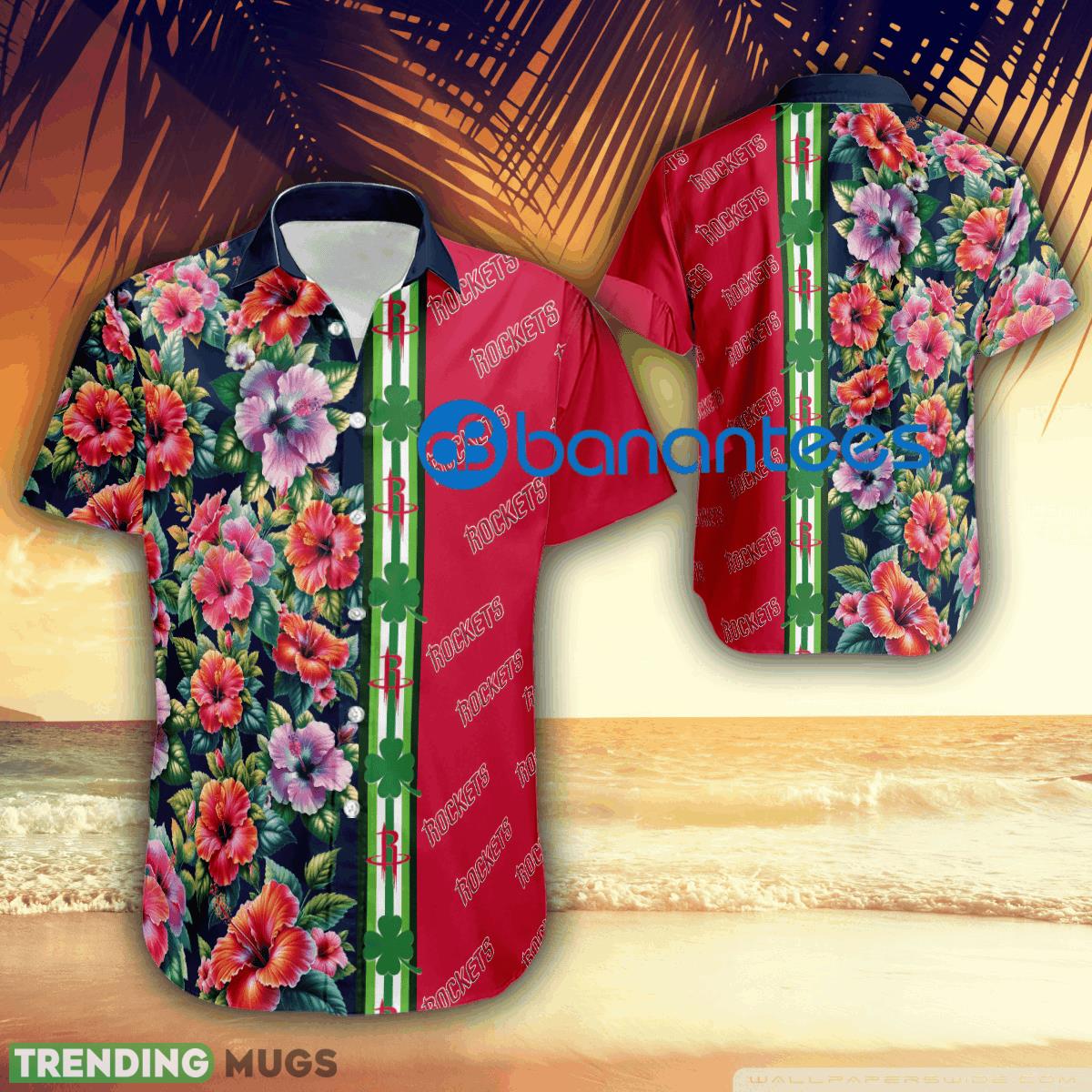Hibiscus Flower Houston Rockets Logo Hawaiian Shirt Short Sleeve Gift Patricks Day - Hibiscus Flower Houston Rockets Logo Hawaiian Shirt Short Sleeve Gift Patricks Day Hibiscus Flower Houston Rockets Logo Hawaiian Shirt Short Sleeve Gift Patricks Day - Hibiscus Flower Houston Rockets Logo Hawaiian Shirt Short Sleeve Gift Patricks Day