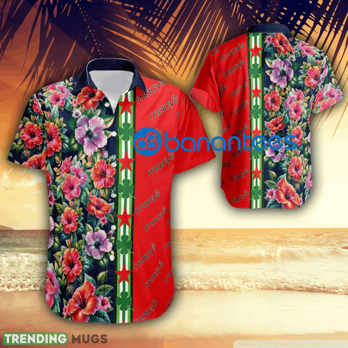 Hibiscus Flower Macy's Patricks Day 3D Hawaiian Shirt For Fans Hawaiian Shirt Hibiscus Flower Macy's Patricks Day 3D Hawaiian Shirt For Fans - Hibiscus Flower Macy's Patricks Day 3D Hawaiian Shirt For Fans