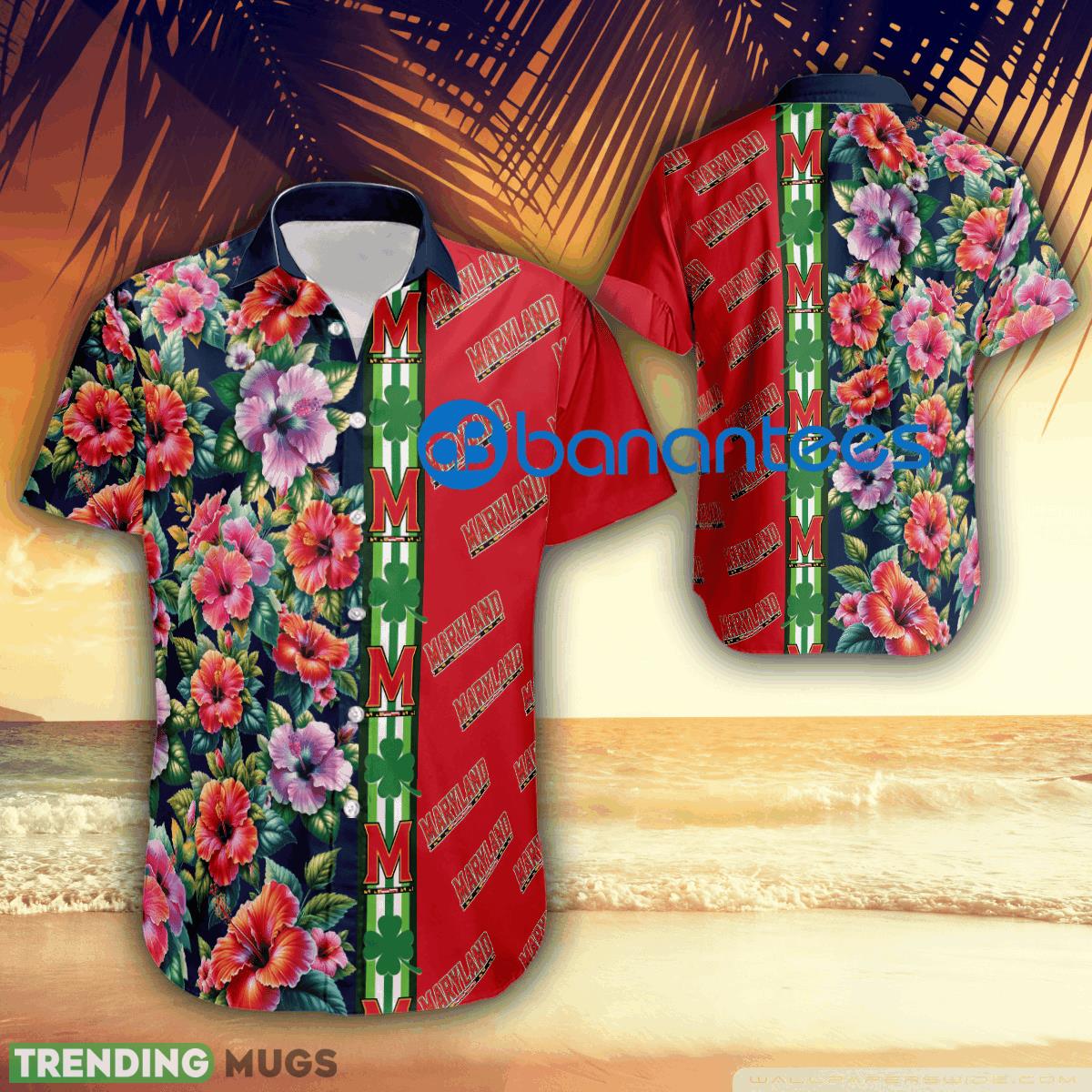 Hibiscus Flower Maryland Terrapins Patricks Day Hawaiian Shirt Short Sleeve For Fans - Hibiscus Flower Maryland Terrapins Patricks Day Hawaiian Shirt Short Sleeve For Fans Hibiscus Flower Maryland Terrapins Patricks Day Hawaiian Shirt Short Sleeve For Fans - Hibiscus Flower Maryland Terrapins Patricks Day Hawaiian Shirt Short Sleeve For Fans
