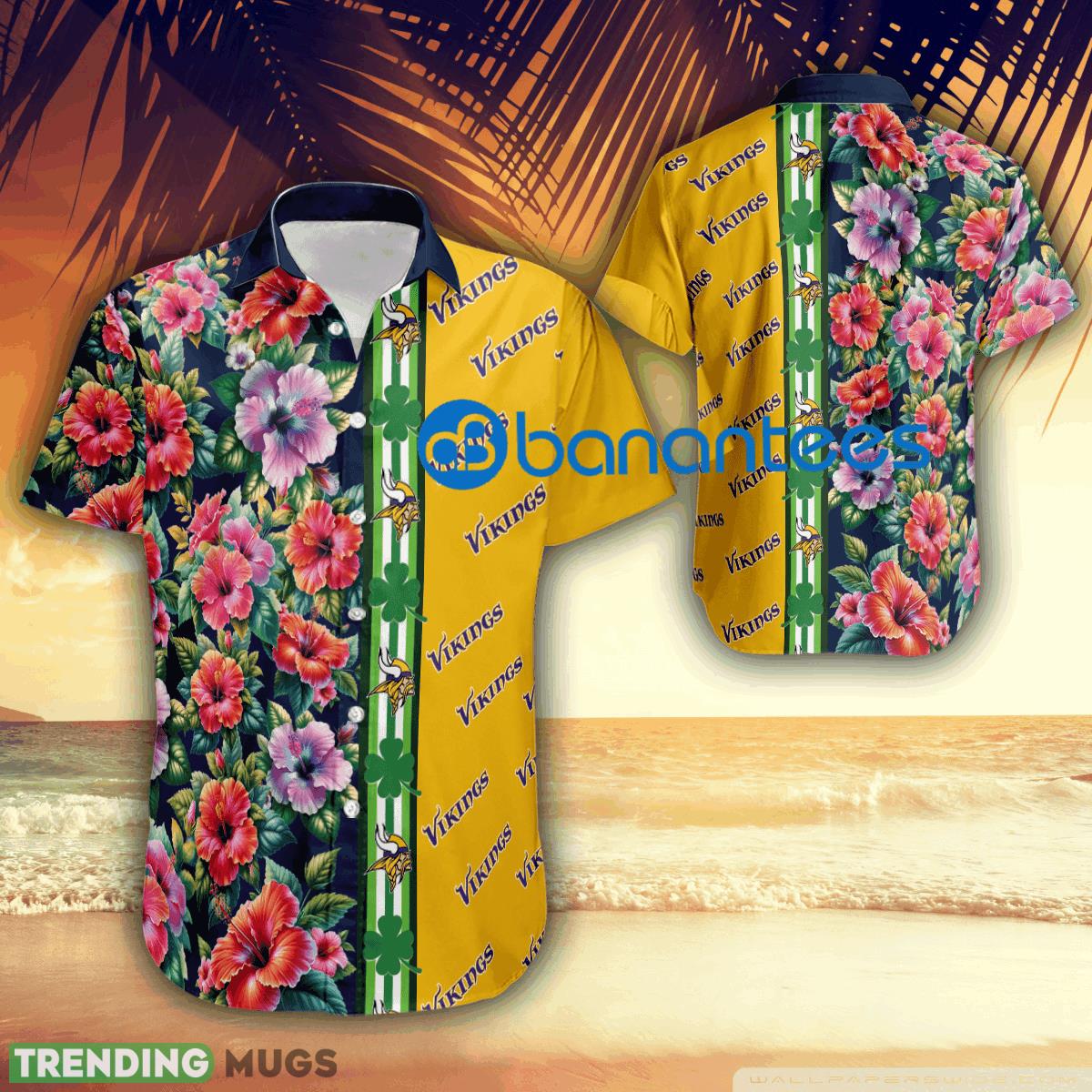 Hibiscus Flower Minnesota Vikings Patricks Day Hawaiian Shirt All Over Print For Beach - Hibiscus Flower Minnesota Vikings Patricks Day Hawaiian Shirt All Over Print For Beach Hibiscus Flower Minnesota Vikings Patricks Day Hawaiian Shirt All Over Print For Beach - Hibiscus Flower Minnesota Vikings Patricks Day Hawaiian Shirt All Over Print For Beach