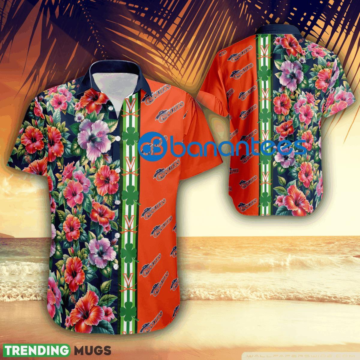 Hibiscus Flower Virginia Cavaliers Patricks Day Hawaiian Shirt For Beach - Hibiscus Flower Virginia Cavaliers Patricks Day Hawaiian Shirt For Beach Hibiscus Flower Virginia Cavaliers Patricks Day Hawaiian Shirt For Beach - Hibiscus Flower Virginia Cavaliers Patricks Day Hawaiian Shirt For Beach