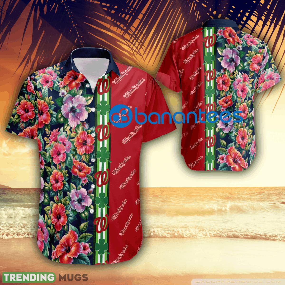 Hibiscus Flower Washington Nationals Logo Hawaiian Shirt Gift Patricks Day - Hibiscus Flower Washington Nationals Logo Hawaiian Shirt Gift Patricks Day Hibiscus Flower Washington Nationals Logo Hawaiian Shirt Gift Patricks Day - Hibiscus Flower Washington Nationals Logo Hawaiian Shirt Gift Patricks Day