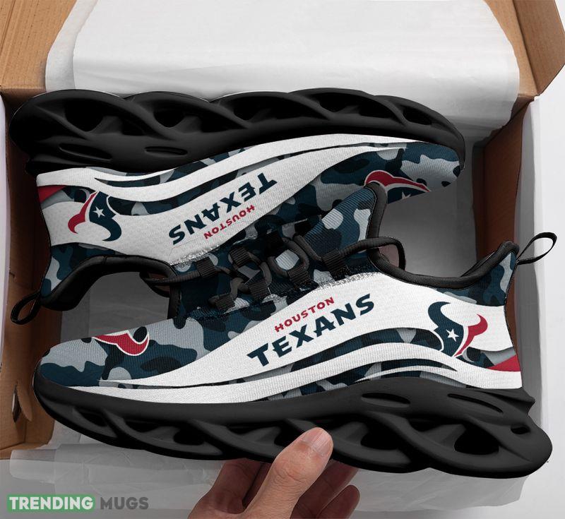 Houston Texans Camo Pattern Max Soul Shoes Fusion Sport Sneakers Max Soul Houston Texans Camo Pattern Max Soul Shoes Fusion Sport Sneakers Max Soul