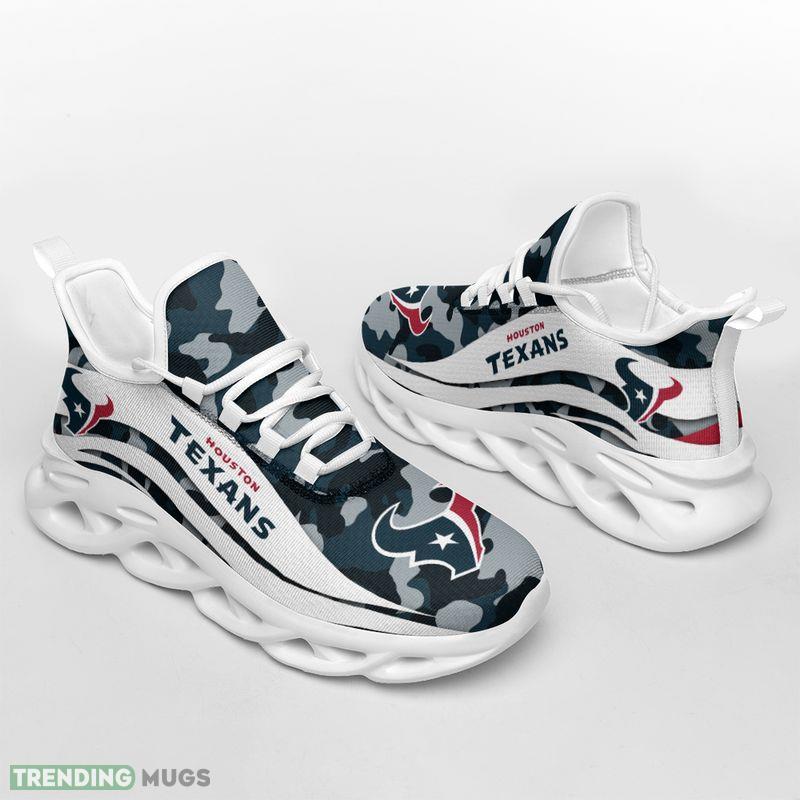 Houston Texans Camo Pattern Max Soul Shoes Fusion Sport Sneakers Max Soul Houston Texans Camo Pattern Max Soul Shoes Fusion Sport Sneakers Max Soul