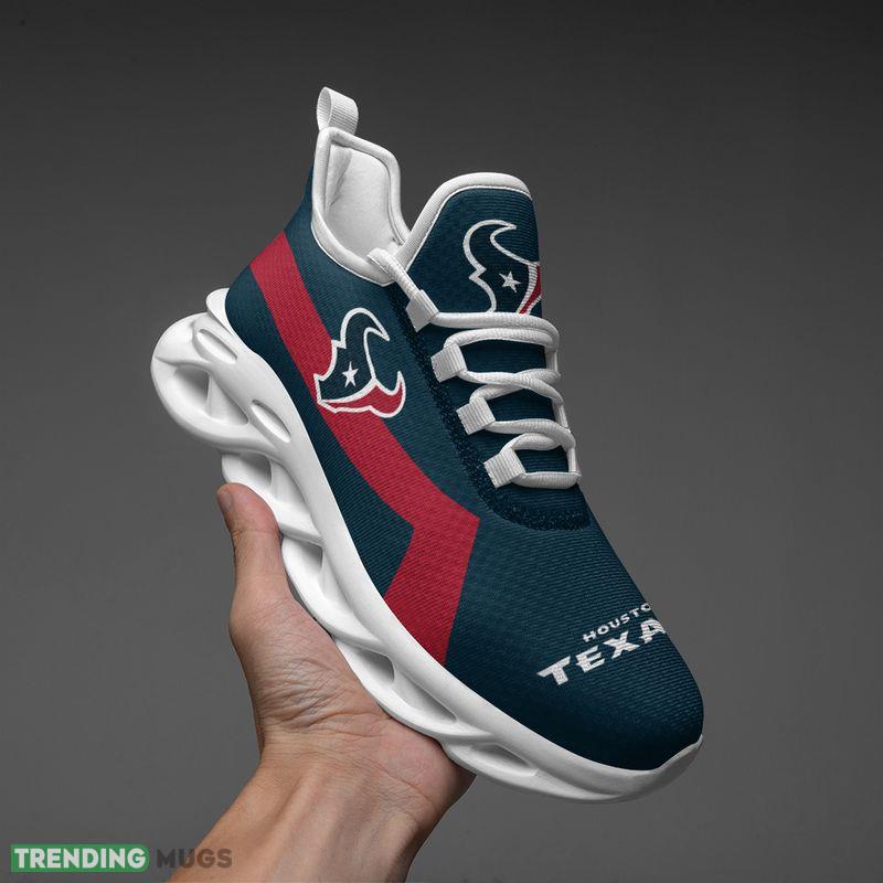 Houston Texans Classic Pattern Max Soul Shoes Detail Running Sneakers Max Soul Houston Texans Classic Pattern Max Soul Shoes Detail Running Sneakers Max Soul