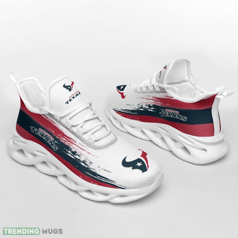 Houston Texans Color Streak Pattern Max Soul Shoes Creative Sport Sneakers - Houston Texans Color Streak Pattern Max Soul Shoes_1 Houston Texans Color Streak Pattern Max Soul Shoes Creative Sport Sneakers - Houston Texans Color Streak Pattern Max Soul Shoes_1