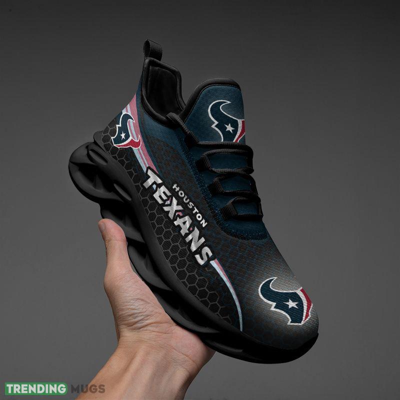 Houston Texans Honeycomb Pattern Max Soul Shoes Fashion forward Running Sneakers Max Soul Houston Texans Honeycomb Pattern Max Soul Shoes Fashion forward Running Sneakers Max Soul