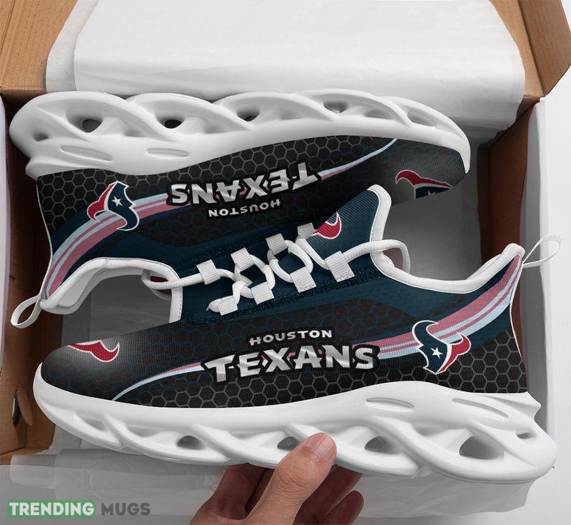 Houston Texans Honeycomb Pattern Max Soul Shoes Fashion forward Running Sneakers Max Soul Houston Texans Honeycomb Pattern Max Soul Shoes Fashion forward Running Sneakers Max Soul