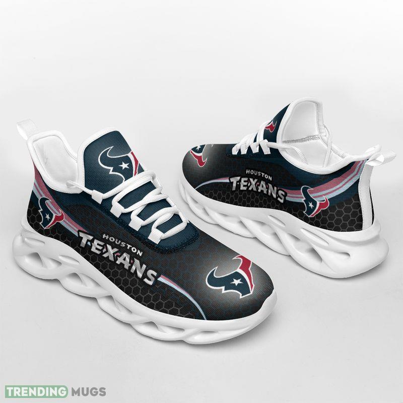 Houston Texans Honeycomb Pattern Max Soul Shoes Fashion forward Running Sneakers Max Soul Houston Texans Honeycomb Pattern Max Soul Shoes Fashion forward Running Sneakers Max Soul