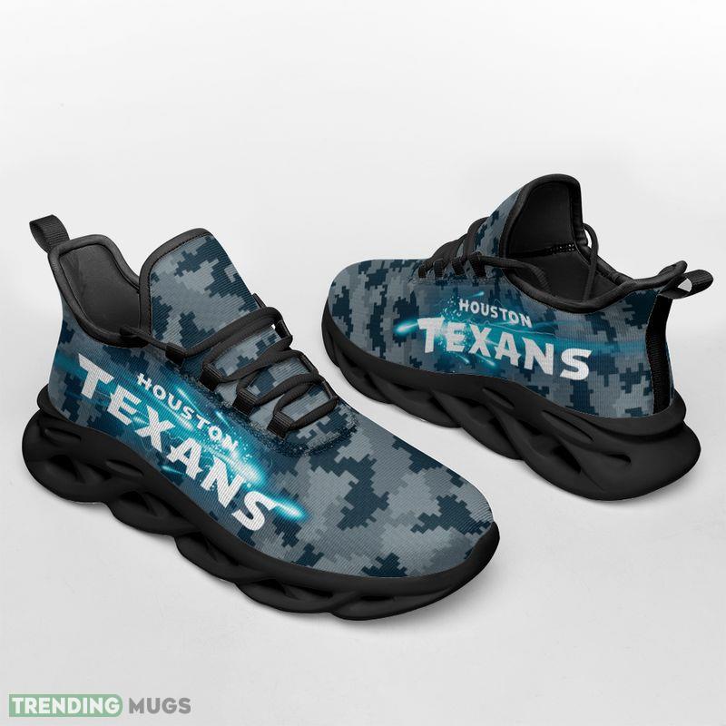 Houston Texans Knitted Camouflage Max Soul Shoes Trendsetting Sport Sneakers Max Soul Houston Texans Knitted Camouflage Max Soul Shoes Trendsetting Sport Sneakers Max Soul