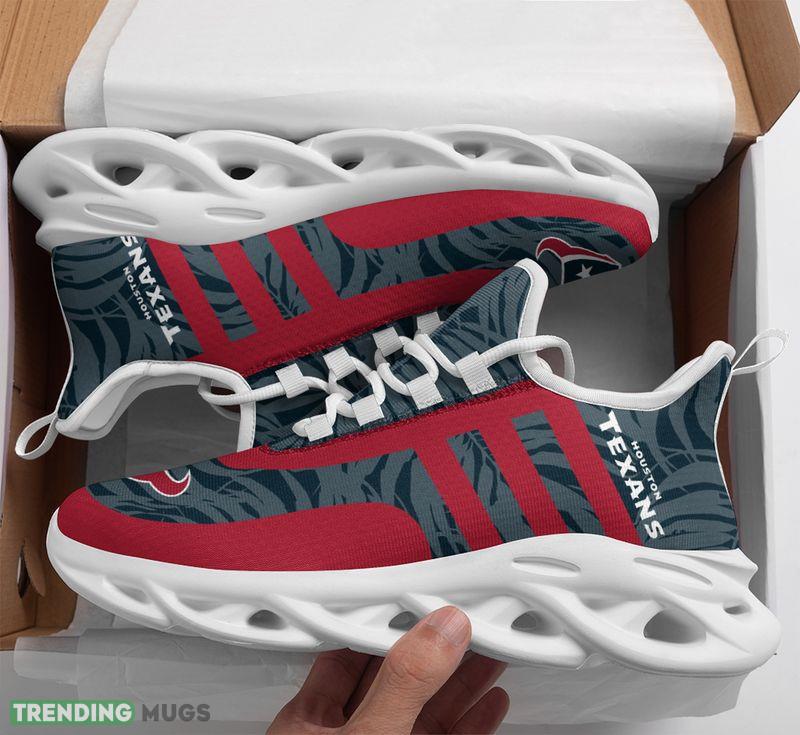 Houston Texans Leaf and Stripe Pattern Men's and Women's Max Soul Shoes Elegance Chunky Sneakers - Houston Texans Leaf and Stripe Pattern Men's and Women's Max Soul Shoes_1 Houston Texans Leaf and Stripe Pattern Men's and Women's Max Soul Shoes Elegance Chunky Sneakers - Houston Texans Leaf and Stripe Pattern Men's and Women's Max Soul Shoes_1